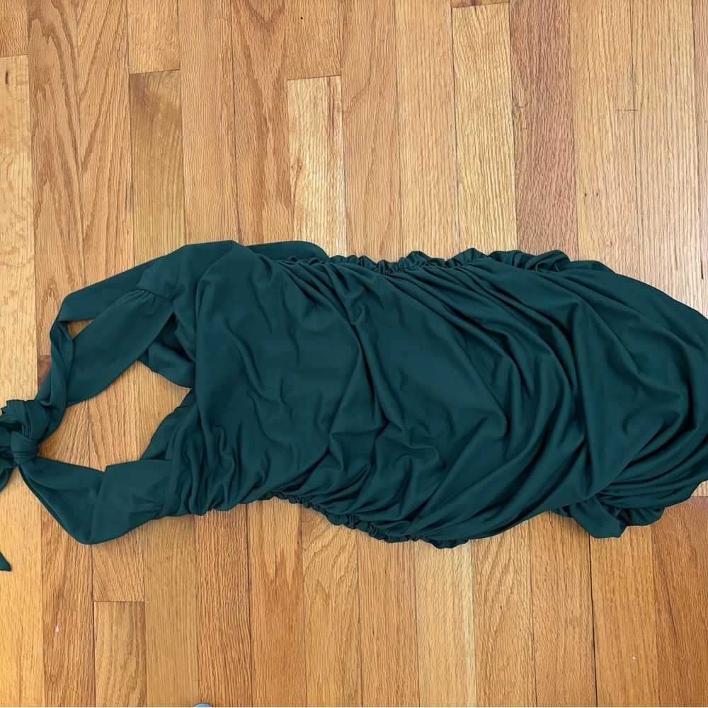Lucy in the sky green dress